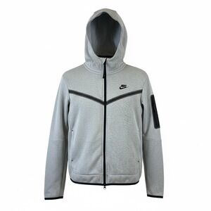 Nike Tech Fleece Hoodie Jacket Gray Full Zip Techwear Athleisure Mens M